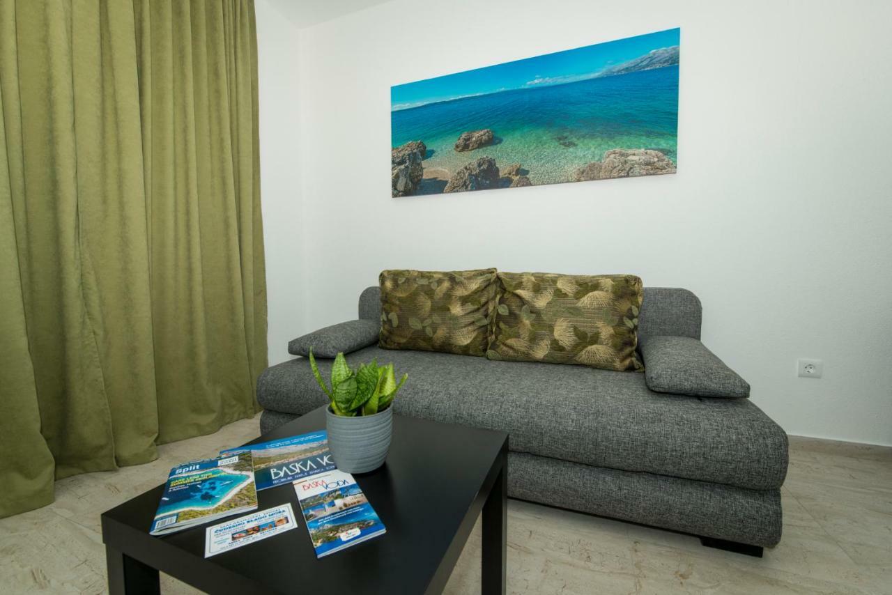 Apartmani Spiline - Mia Baška Voda Eksteriør bilde